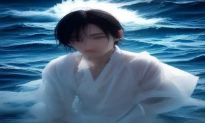 上海玛雅海滩水公园人工海浪池，游客在模拟海浪中嬉戏，水花与欢笑声交织，城市中的海滨体验